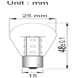 BAY15D 15SMD Lamp 12V en 24V Multi-voltage-928