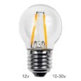 12 volt G45 2W E27 Filament lamp
