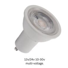 12V GU10 4Watt LED Spot – Warm Wit, Multi Voltage