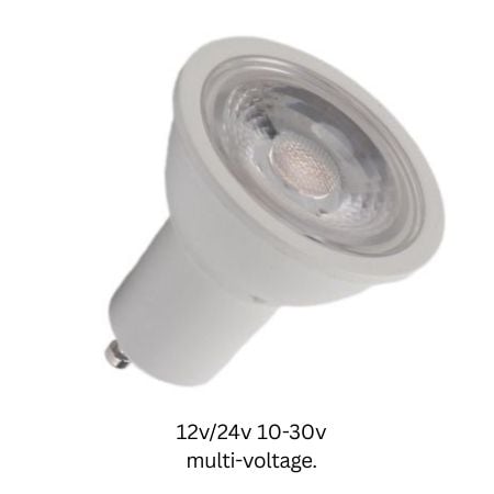 12V GU10 4Watt LED Spot – Warm Wit, Multi Voltage
