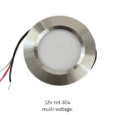 12V spot Rood en wit licht Multi-voltage 10-30V Voor vrachtwagens, trucks, Camper & Boot