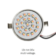 spot Rood en wit licht Multi-voltage 10-30V