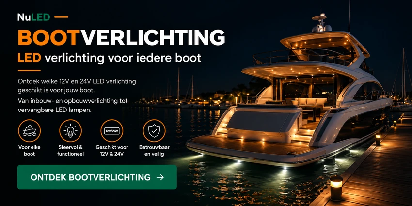 LED bootverlichting voor 12V en 24V